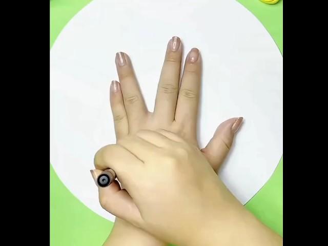  Best  ideas  for  Painting  with  Hand  sketch  #youtubeshorts #craft #viral #painting