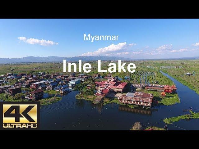 Myanmar - Inle lake - Drone 4K - 2017