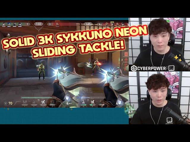 Only believe in shotgun! Sykkuno Neon got a SOLID 3K using his judge while SLIDING TACKLE!