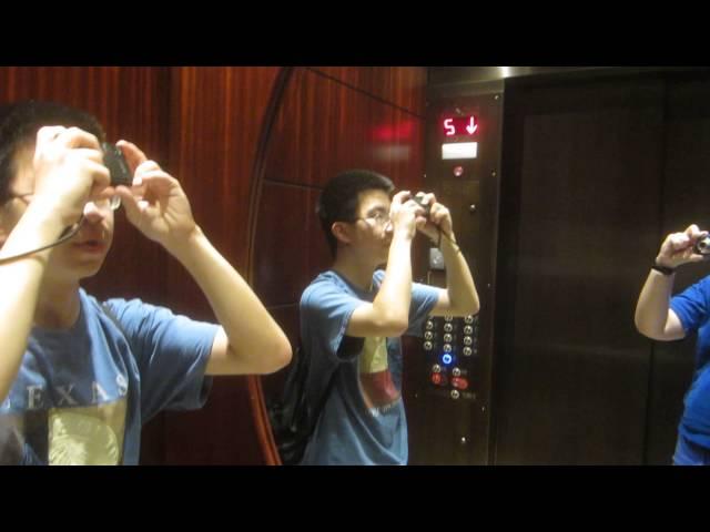 Modernized ThyssenKrupp Traction Elevators at the Austin Intercontinental Hotel with JimLiElevators