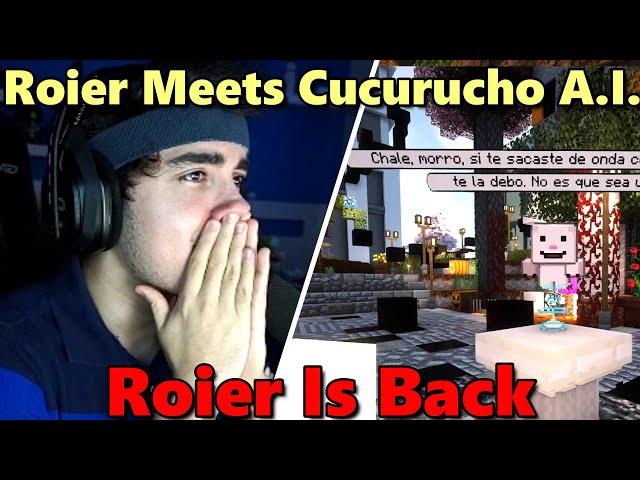 Roier Finds Out Cellbit is EATING HUNDREDS of Workers on QSMP Minecraft