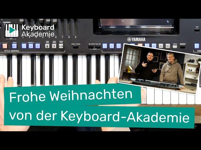  Frohe Weihnachten von der Keyboard-Akademie 