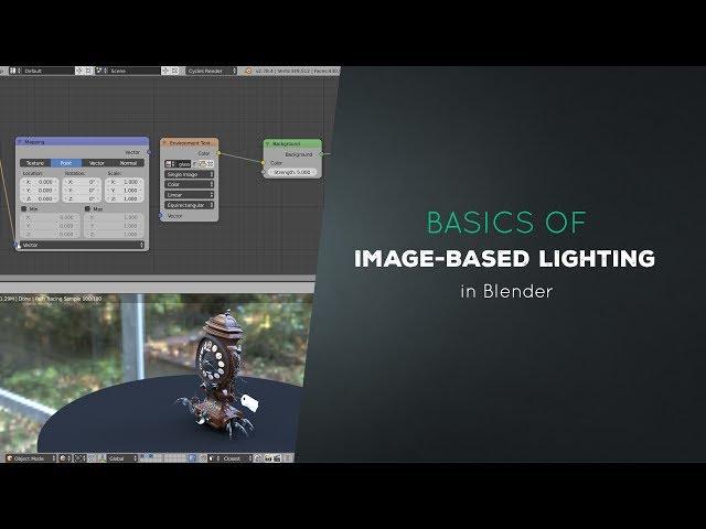 Basics of Image-based Lighting in Blender (2/7)