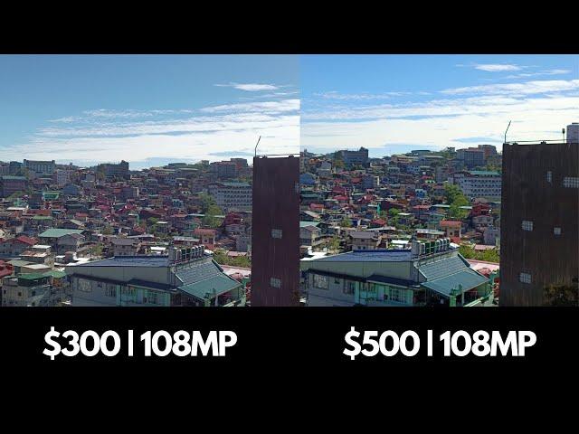 $300 vs $500 108MP Camera Comparison!