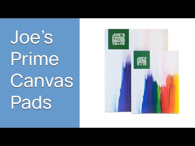 Cheap Joe's 2 Minute Art Tips - Joe's Prime Canvas Pads