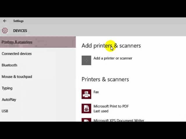 How to add scanner in Windows 10