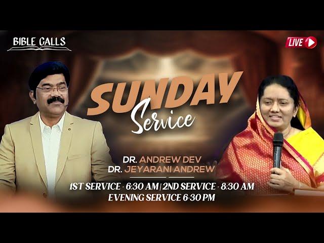  LIVE SUNDAY SERVICE | 27.10.2024 | BRO. ANDREW DEV | SIS. JEYARANI ANDREW | BIBLE CALLS