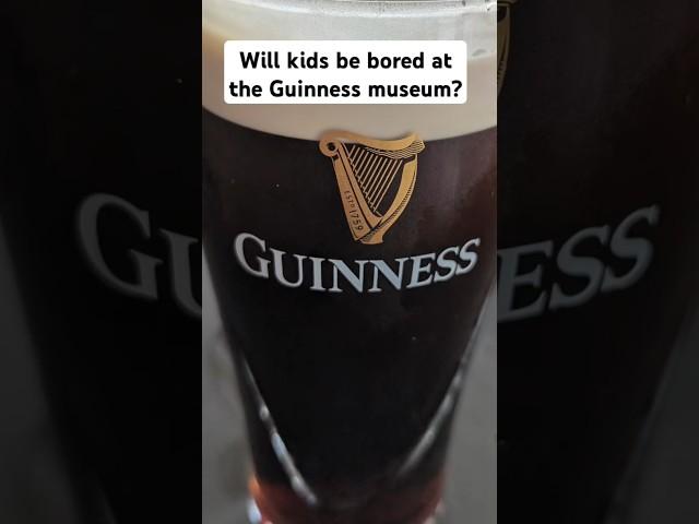 Taking kids to the Guinness museum in Dublin, Ireland #travel