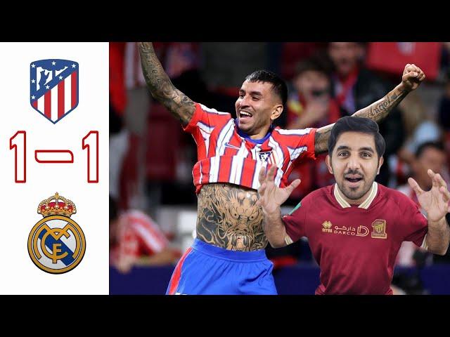 ATLETI SNATCH A POINT AGAINST REAL MADRID !!!!