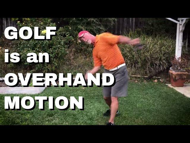 How is a Golf Swing and Overhand Motion?