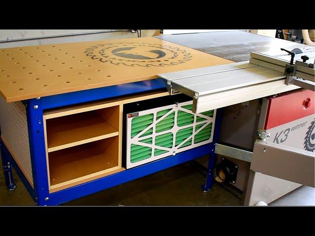 Kreg Outfeed/Air Filter Table