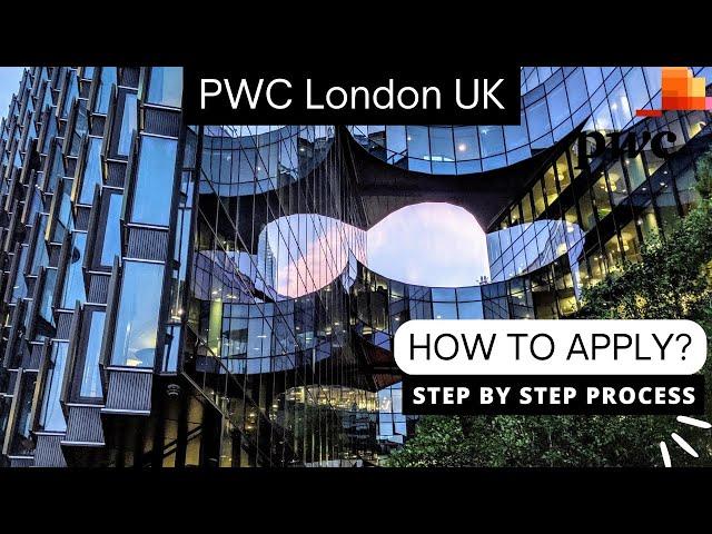 PwC UK Careers | Pwc UK Jobs | How to apply in big 4 firms UK