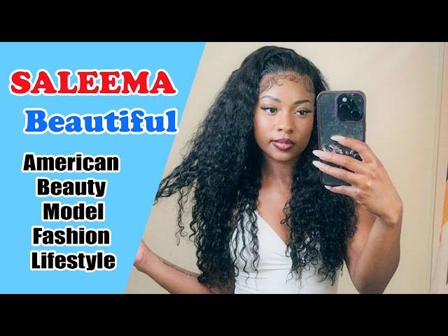 Plus Size Model Fashion Trends EXPOSED! SALEEMA Beautiful Plus Size American Beauty Curvy Model