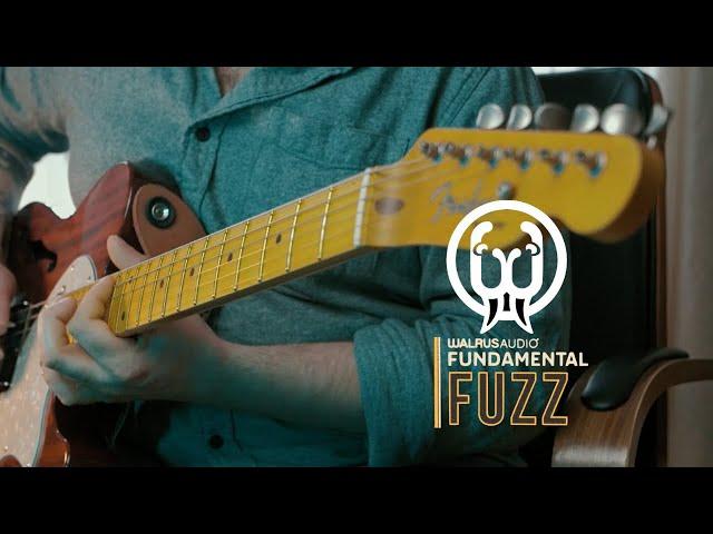 @walrusaudioeffects  'Fundamental Fuzz' Tone Play-through