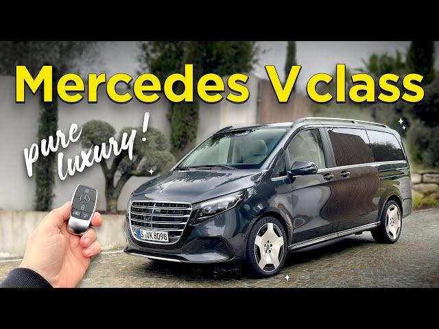 NEW Mercedes V Class: exterior, interior & first drive!