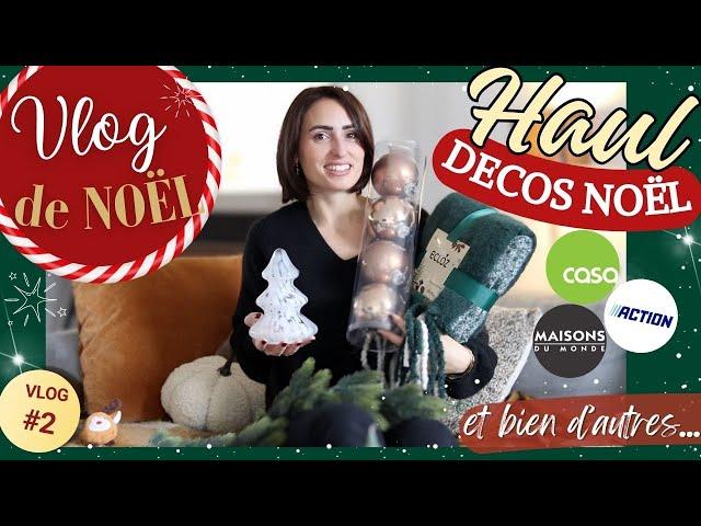 HAUL DÉCO DE NOEL 2024  | ACTION- CASA - MAISON DU MONDE- et bien d'autres   | Miss Suzette