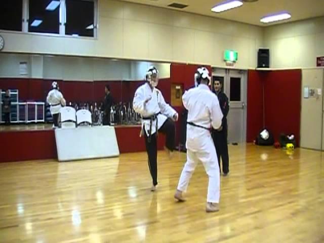 sparing kazuma sensei round 1 20121206