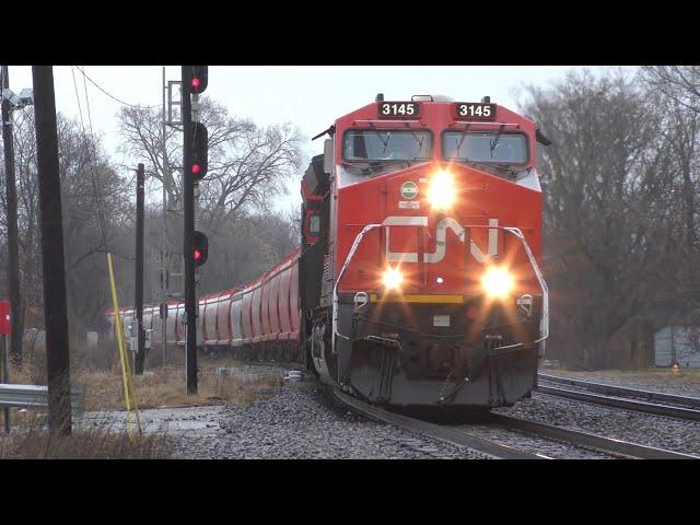 New Phone and Camcorder! Last Trains of 2024 in Terre Haute, IN