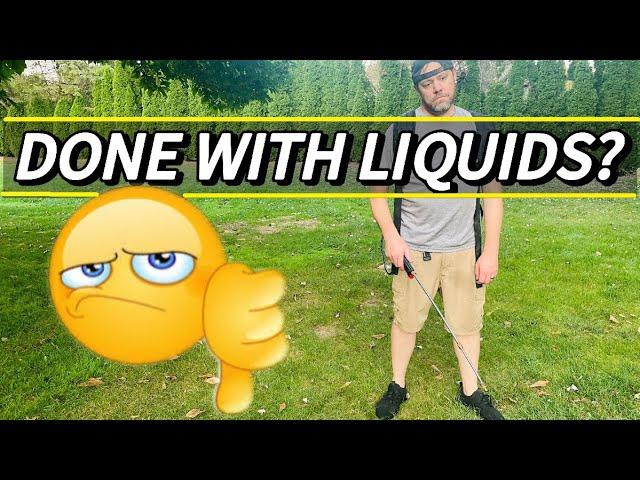 Done with Backpack Spraying? | Why I might be done with liquids.