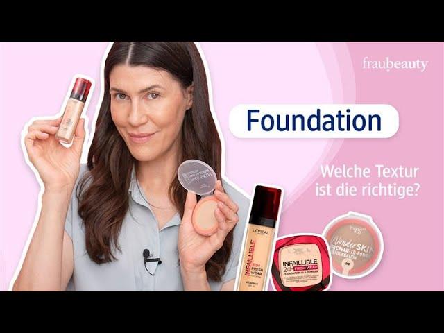 Foundations: Welche Textur passt zu Deiner Haut? fraubeauty verrät es Dir 