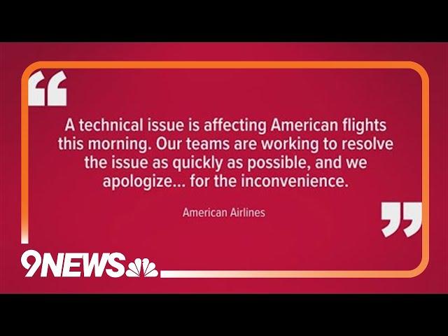 American Airlines resumes flights after nationwide ground stop