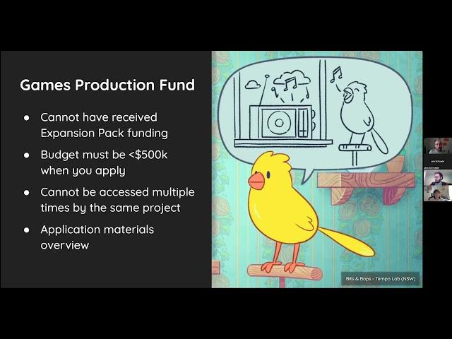 Screen Australia Games Funding Webinar