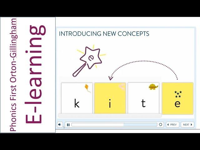 Phonics First Orton-Gillingham E-learning