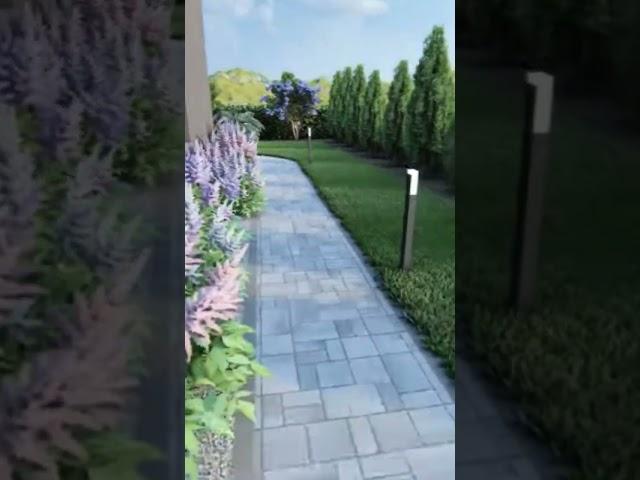 Ландшафтный проект сада в Ижевске #ландшафтныйдизайн #дизайнсада #ландшафтныйпроект