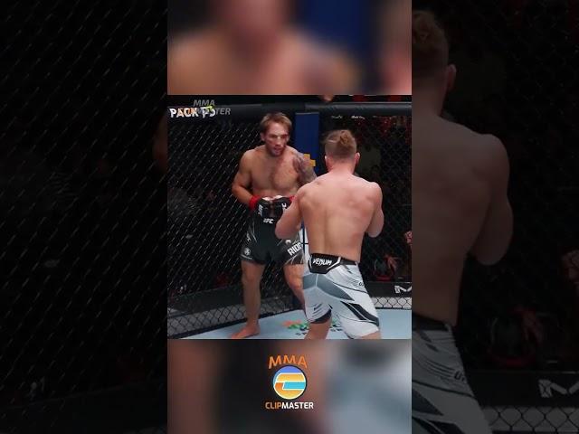 DON'T BLINK!! Rafael Fiziev SPINNING WHEELKICK KO