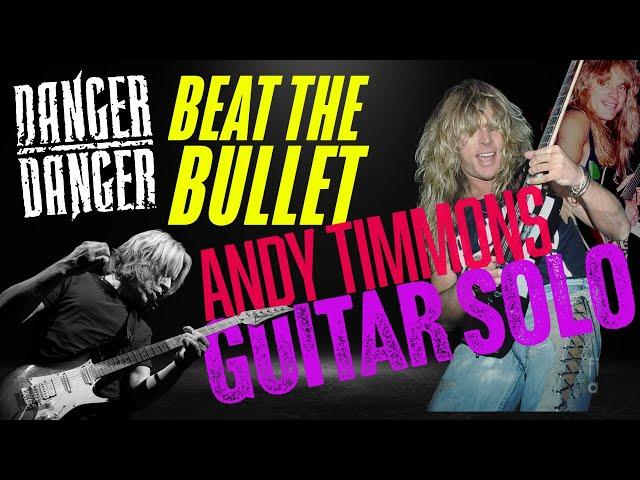 Andy Timmons Guitar Solo / Video Demo - Beat The Bullet by Danger Danger