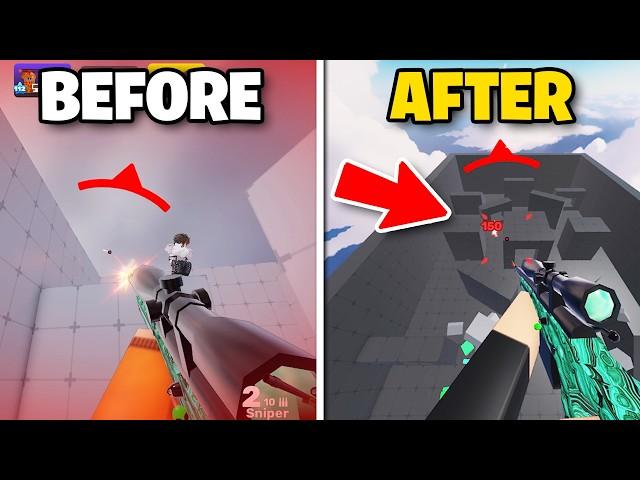 I Tried Becoming A 0.1% SNIPER In Roblox Rivals..