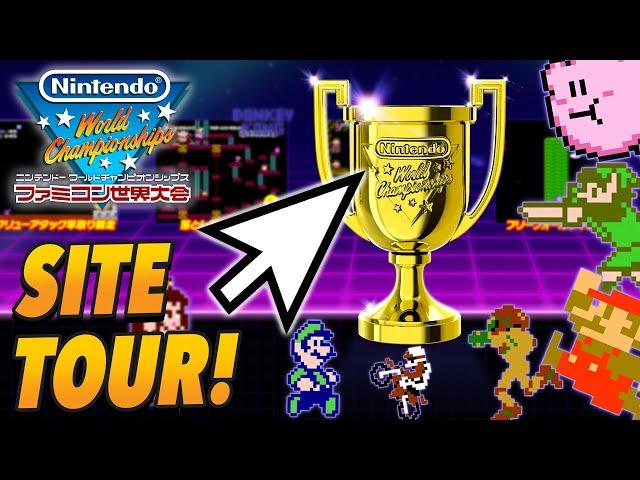 Nintendo World Championships: NES Edition Website Tour! (New Details!)