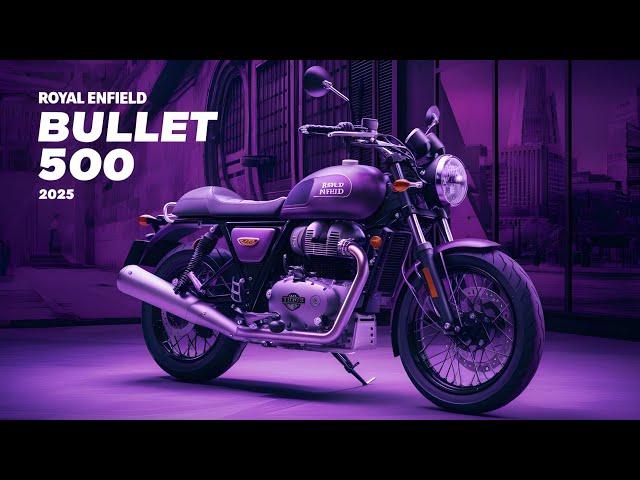 The 2025 Royal Enfield Bullet 500: Unmatched Heritage and Power"