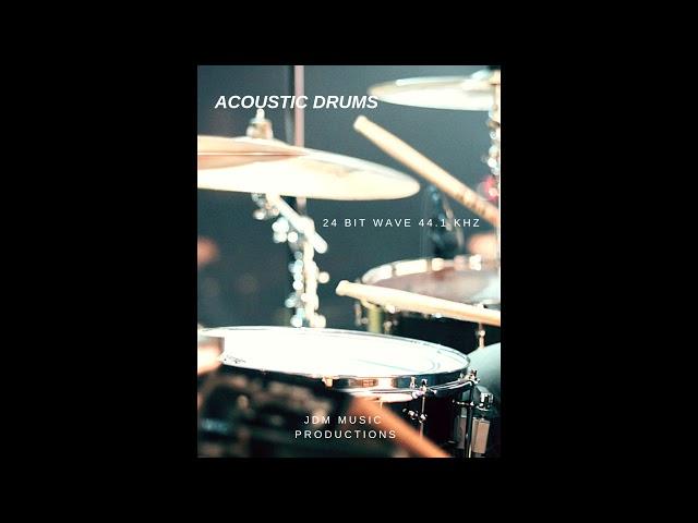 Acoustic Drums Loop Library (Audio Preview)
