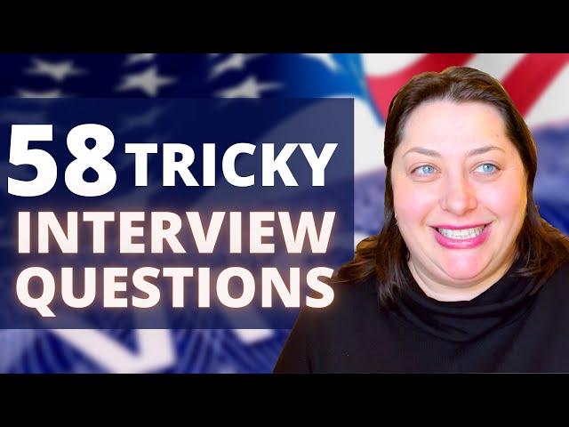 Tricky Marriage Green Card questions | Green Card interview