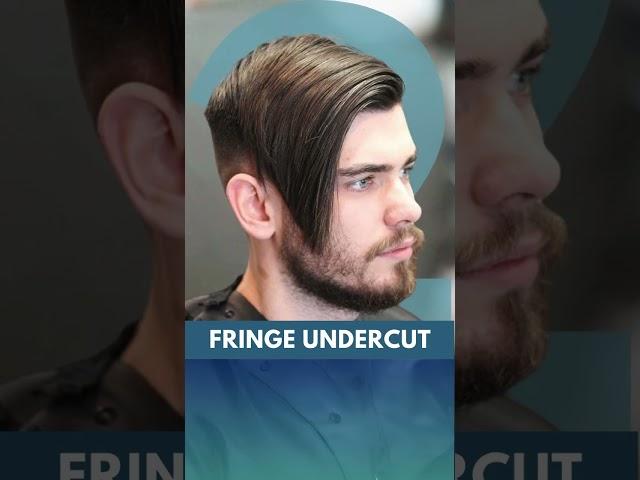 Best Undercut Haircuts for Men 2024: Fringe Undercut  #haircut #menstyle #barber #menswinterfashion