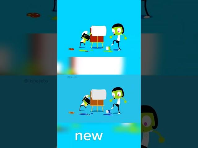 pbs kids art 2013 vs 2022 #pbskids #shorts