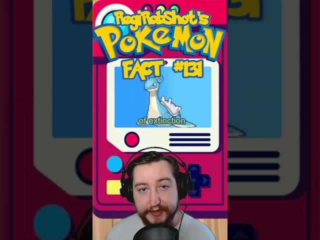 Pokémon Fact! No.131 - Lapras #lapras #pokemon #regirobshot #gaming #scarlet #violet #nintendo