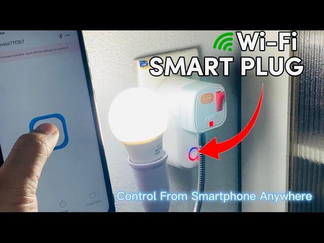 How to Setup Wifi Smart Plug Socket With Smartphone | Control Your Device from Smartphone Anywhere