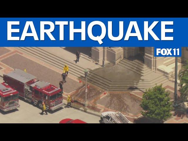 4.4-magnitude earthquake strikes near Highland Park