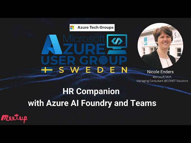 HR Companion with Azure AI Foundry and Teams