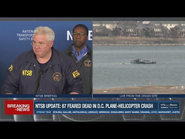 NTSB Briefing on D.C. Plane-Helicopter Crash | #HeyJB Live