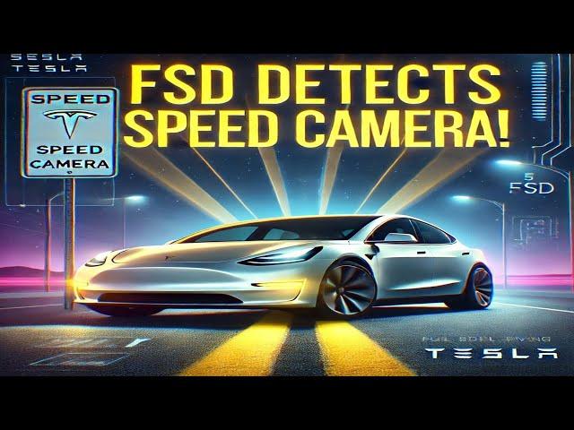 Tesla FSD v13.2.1: Model Y Recognizes Speed Cameras & Maintains Perfect Control!