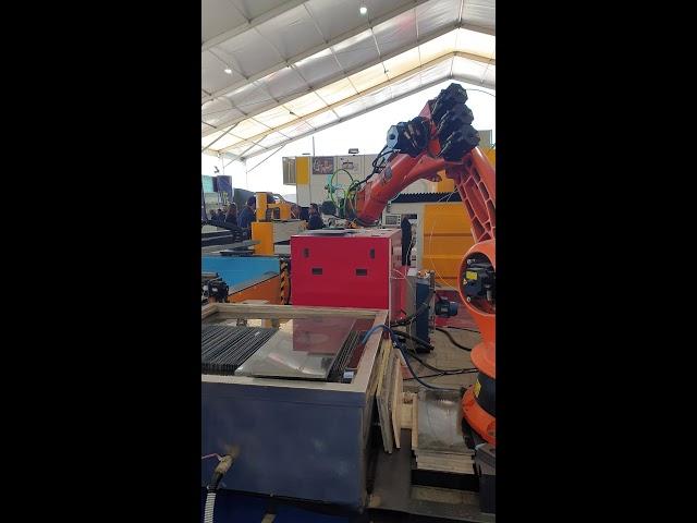 Robotlu Mermer Taşıma Uygulaması - 2019 Marble İzmir Fair