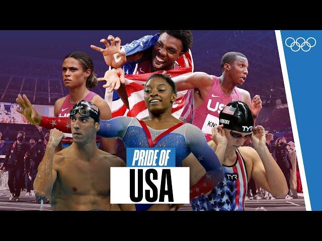 Pride of the United States  Who are the stars to watch at #Paris2024?