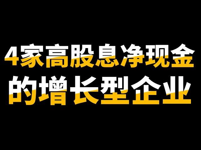 351支股息股选了4支！你的股息组合里面有没有tamen呢？