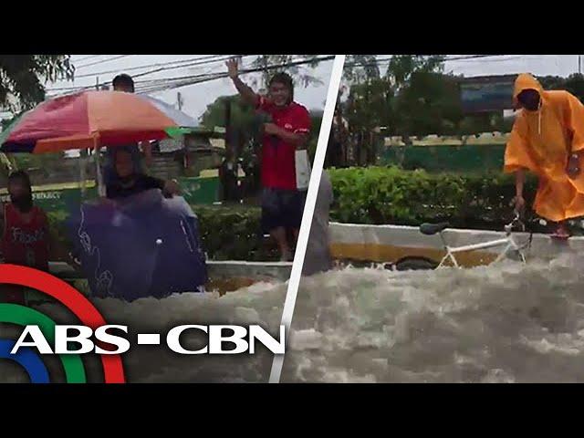 WATCH: Waist-deep flood in Sucat after Ulysses onslaught | ABS-CBN News #Shorts