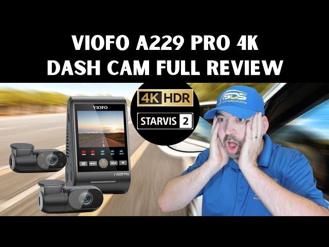 Viofo A229 Pro Dash Cam Review: The Best 4k Dashcam?