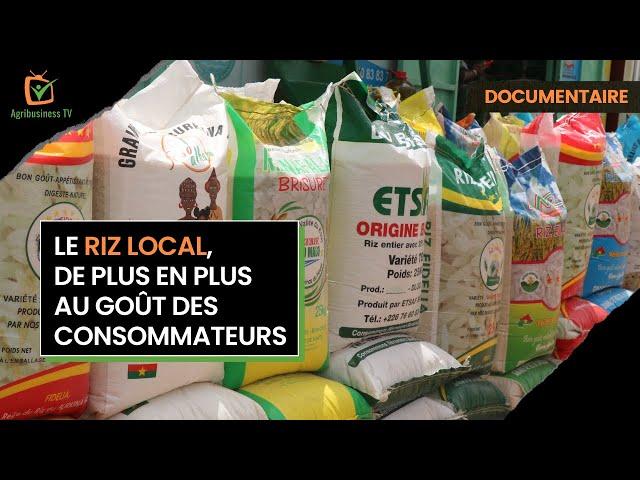 Burkina Faso : Le riz local, de plus en plus au goût des consommateurs