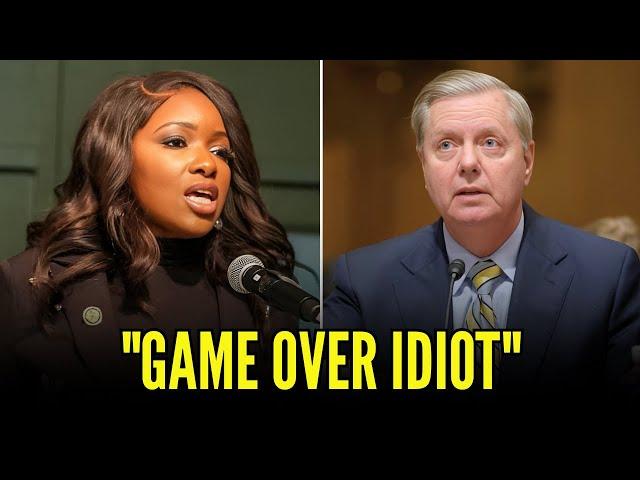 Lindsey Graham LAUGHS at Jasmine Crockett — Jasmine Shuts Him Down with Powerful Argument!